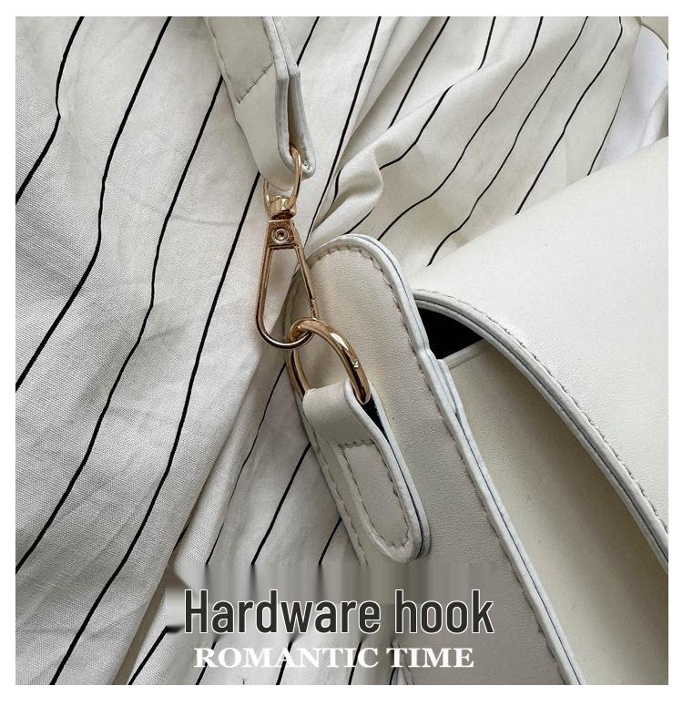 2025 New Summer Solid Color Women's One-Shoulder Bag: Sleek, Versatile, and Trendy Underarm Design
