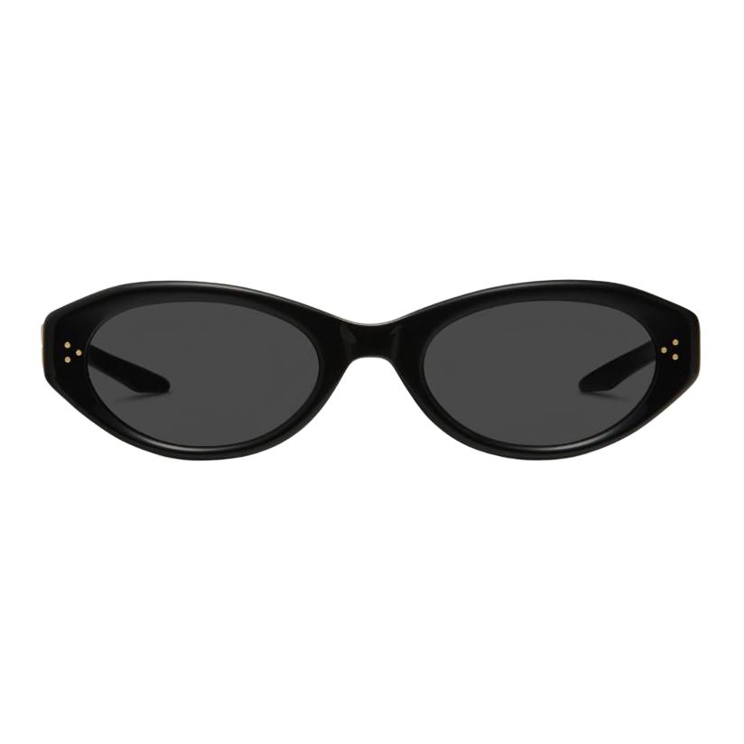 Gentle Monster Oval Sunglasses Men Sunglasses Black VAMP01