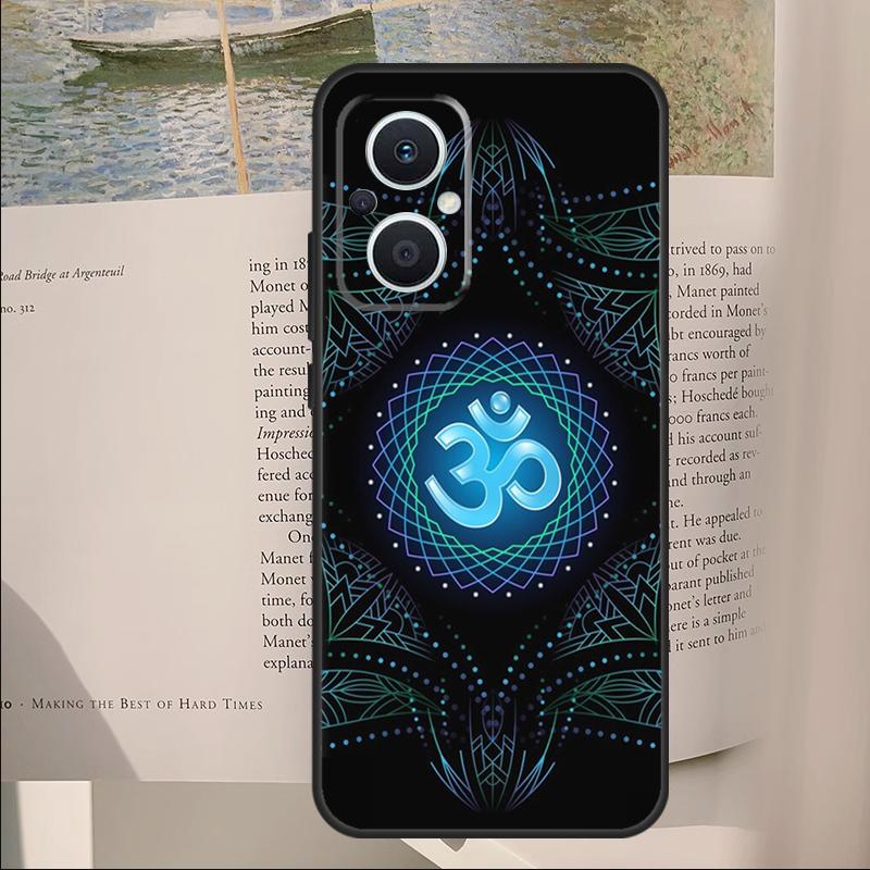 Aum Om Namaste Symbol Zen Yoga Cover For OPPO Reno 14F 13F 12F 11F 10 11 12 14 Pro 7 8 Lite OPPO Find X9 X6 X5 X8 Pro Case