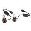 3 Colors LED Headlight Bulbs Brighter Waterproof 3 Colors High Low Beam LED Headlight with Ballast DC12‑24V H8 H9 H11