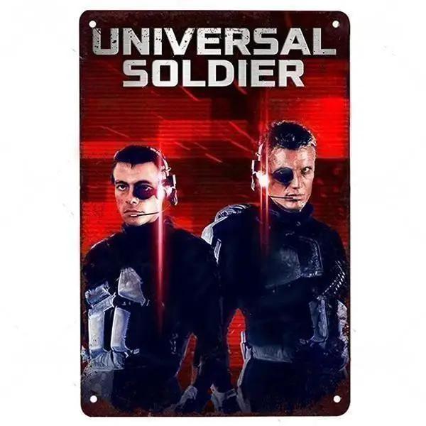 Poster Film Științifico-Fantastic Semn Metalic Placă Vintage Semn din Tinichea Placă Decor de Perete Pentru Bar Club Man Cave Art Pictură Poster Film