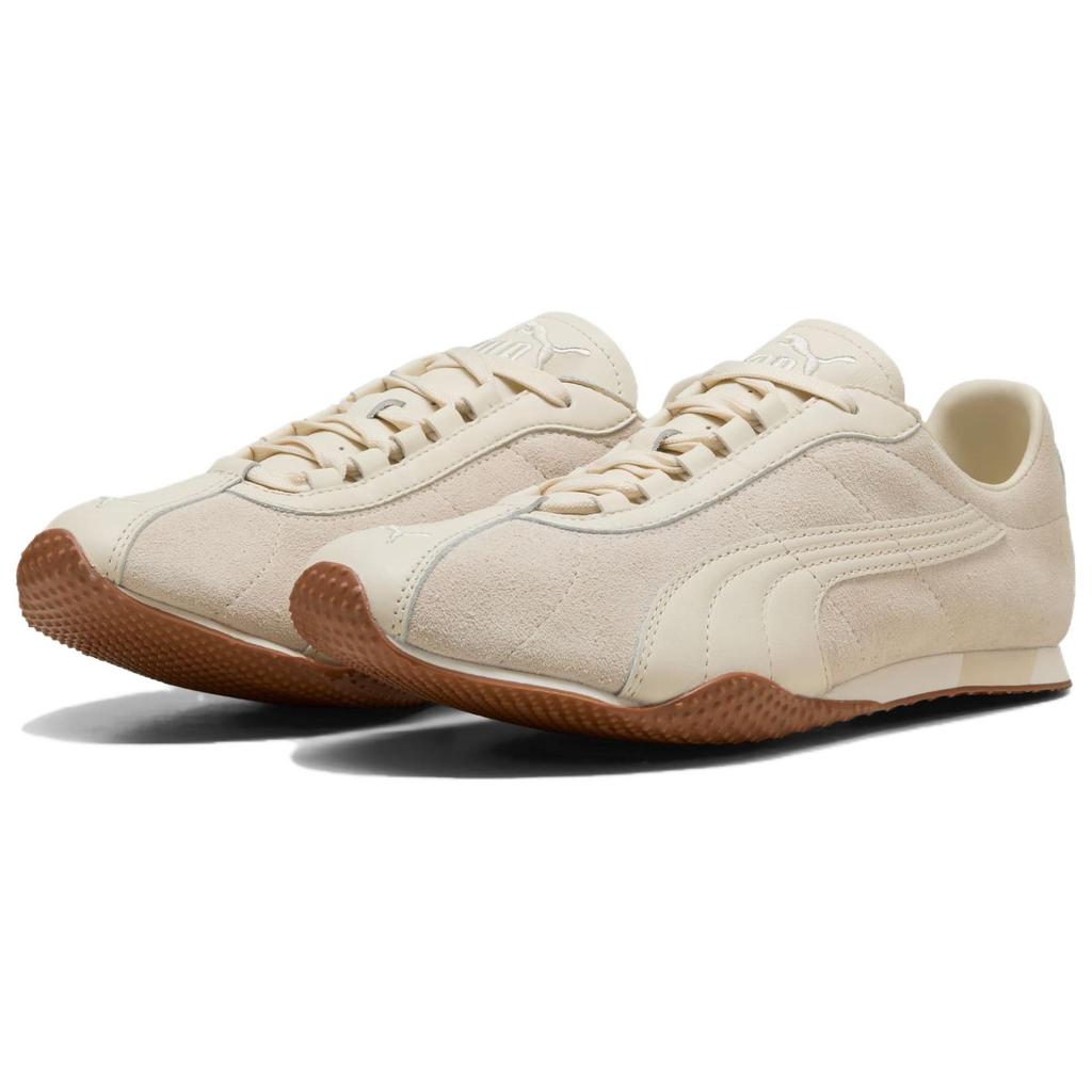 Puma H-Street Premium Alpine Snow Warm White Unisex Sneakers Cream Gum 403777-02