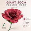 50cm Artificial Rose Flower Oversized Fabric Flower Faux Rose Decoration  Wedding Decoration