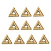 Inserts Set TNMG160404RES 10pcs Carbide Tools for For Steel Use