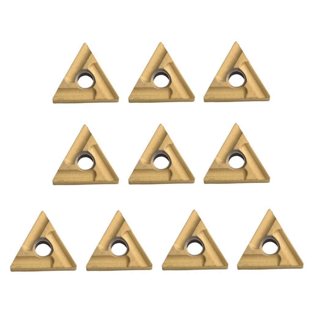 Inserts Set TNMG160404RES 10pcs Carbide Tools for For Steel Use