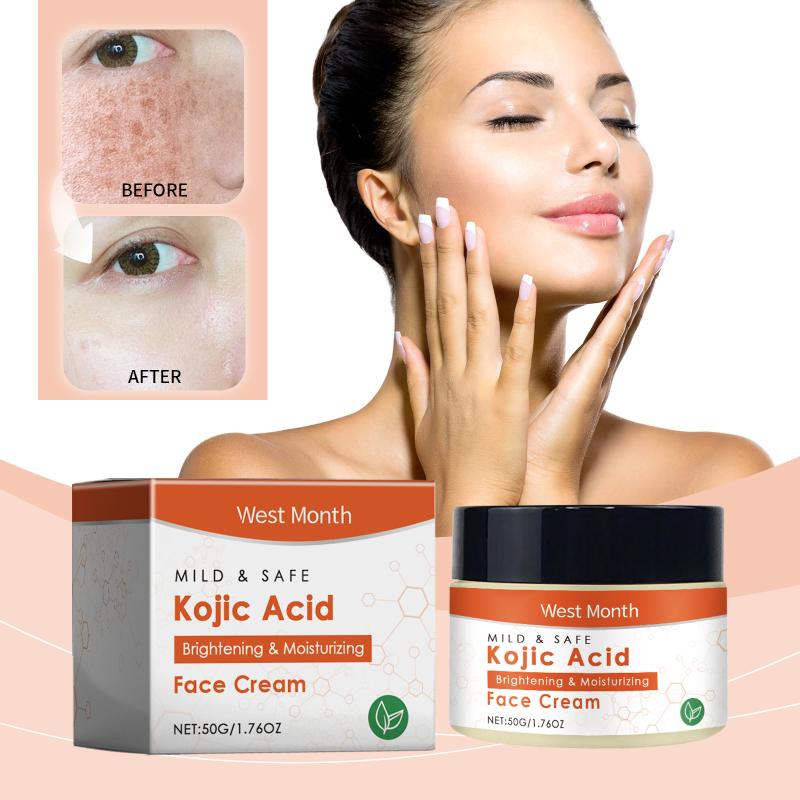 Collagen Kojic Acid Cream Face Moisturizer Intensive Hydrating Repair Skin Brighten Daily Skincare
