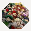 1pc My Hero Academia Outdoor Umbrella - Automatic Opening/Closing, Portable 3-Fold Design with 8-Bone Iron Frame - Perfect Gift for Fans, Travele