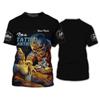 T-shirt Pour Homme Drôle Tatouage Harajuku Streetwear Loisirs Col O Oversize Manches Courtes Hauts Tendance Mode Nom Impression Personnalisée T-shirts