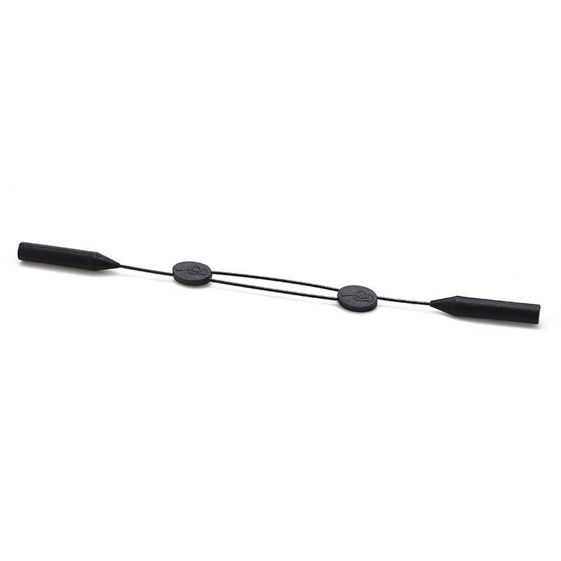 Adjustable Anti-Slip Eyeglass Cord with Retractable Ear Hooks for Sports