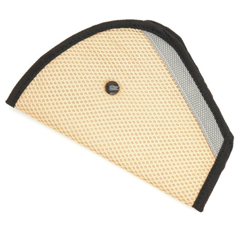 

Children s mesh safety belt adjuster for automobile Child Safety Accessories Auto Parts бежевый