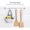 3pcs Sink Sponge Holder, Kitchen Organiser Sink Caddy Drain Basket Hanging Strainer Organizer Storage Bag
