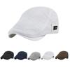 Mesh British Painters Hats Sun Protection Summer Flat Cap New Berets Hat  Men