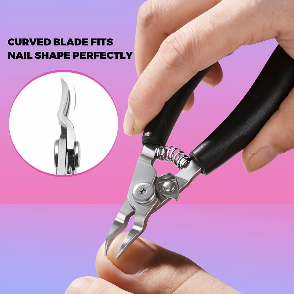 Xiaomi Professional Curved Nail Clipper with Beak Stainless Steel Effort-Saving Toenail Trimming Tool Suitable for Thick Hard Toenails