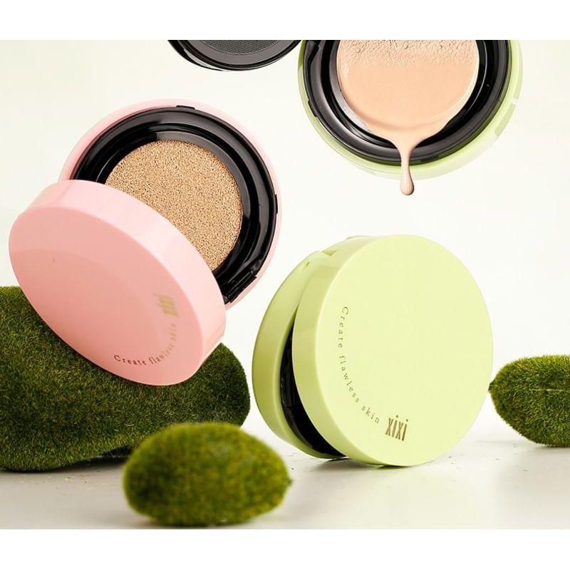 Xixi - Grüne Porzellan Make-up-Nebel Air Cushion Creme - 2 Farben