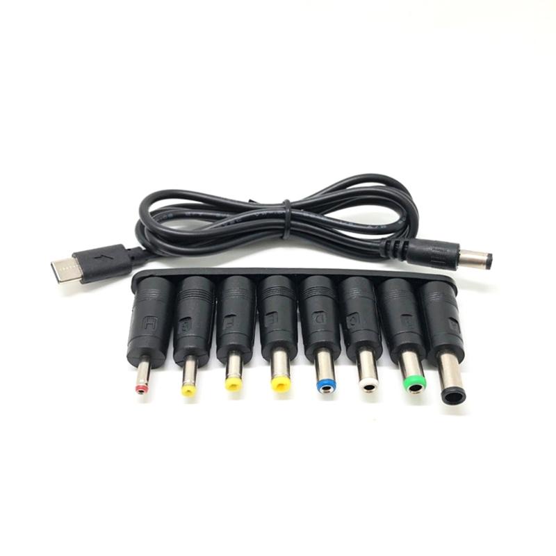 TypeC DC5V To 12V 9V Power- Cable TypeC To DC-Jack Adapter Wire Usb Boost Line For Router 2.1x5.5mm 8 DC- Adapters Cord