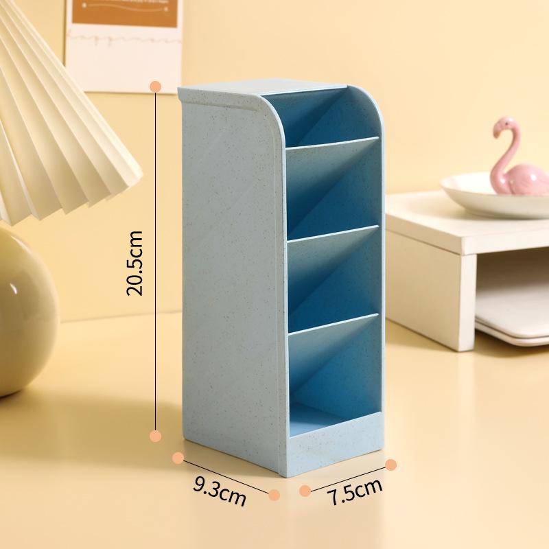 Porte-stylo transparent multi-grilles style nordique pour étudiants