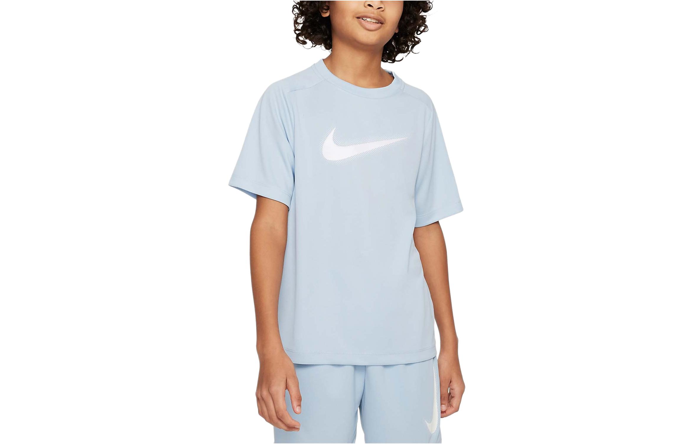 Nike T Shirt Dri FIT Icon T Shirt Blue Kids  DX5386-440 M