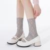 Women's Summer Thin Mesh Lace Ballet Style Mesh Mid Tube Stack Socks