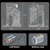 MOULD KING 16022 Streetview Building Block The MOC Modern Library with Led Parts Assembly House Model Brick Kids Christmas Gifts