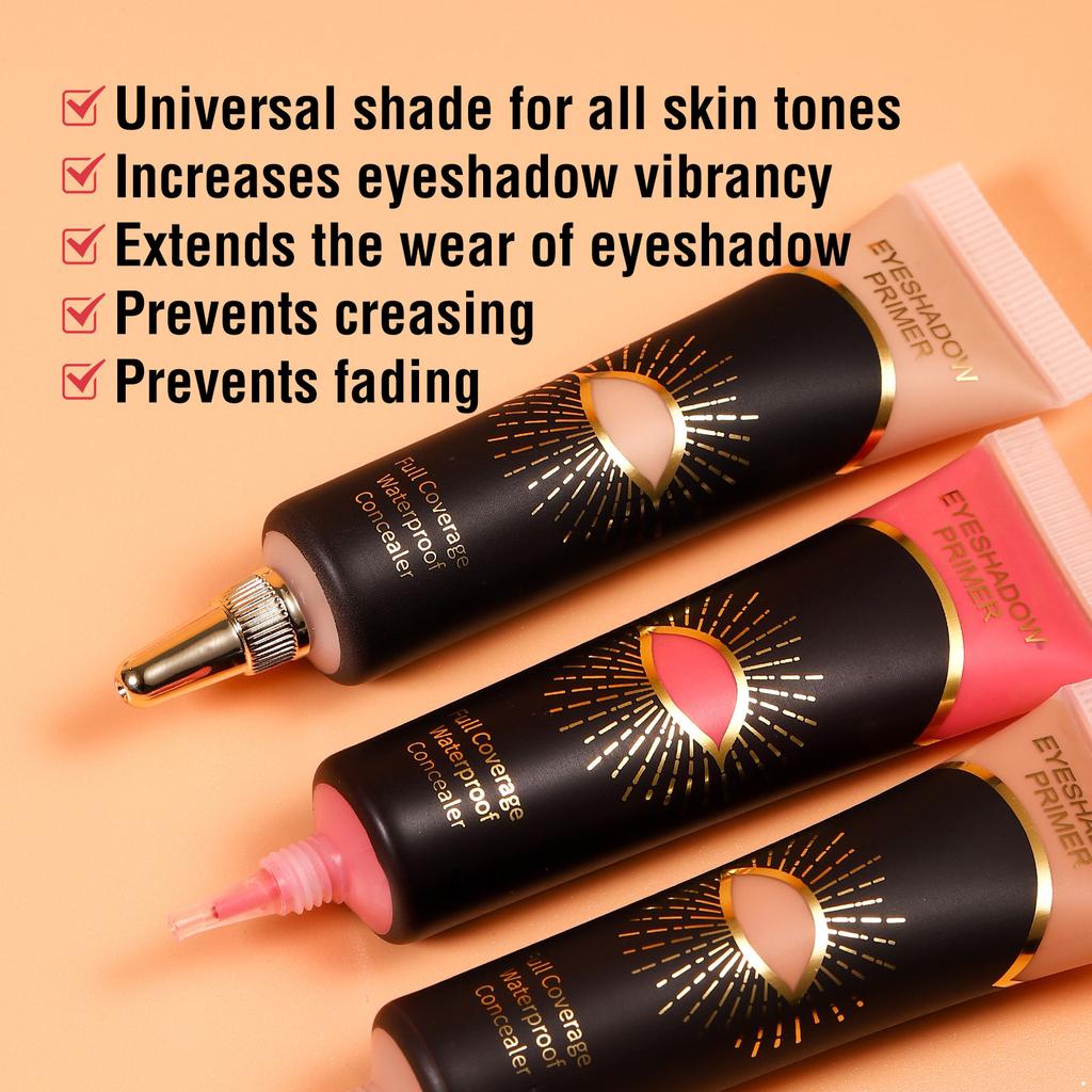 Single 12ml Eye Makeup Pre-Base – Concealer & Brightener 2-in-1 – Long-Lasting Eyeshadow Primer