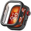 Watch Frame Bumper Case Housing for Watch Fit 4 Scratch Resistant Bezel Rings Cover Shockproof Housing Shell