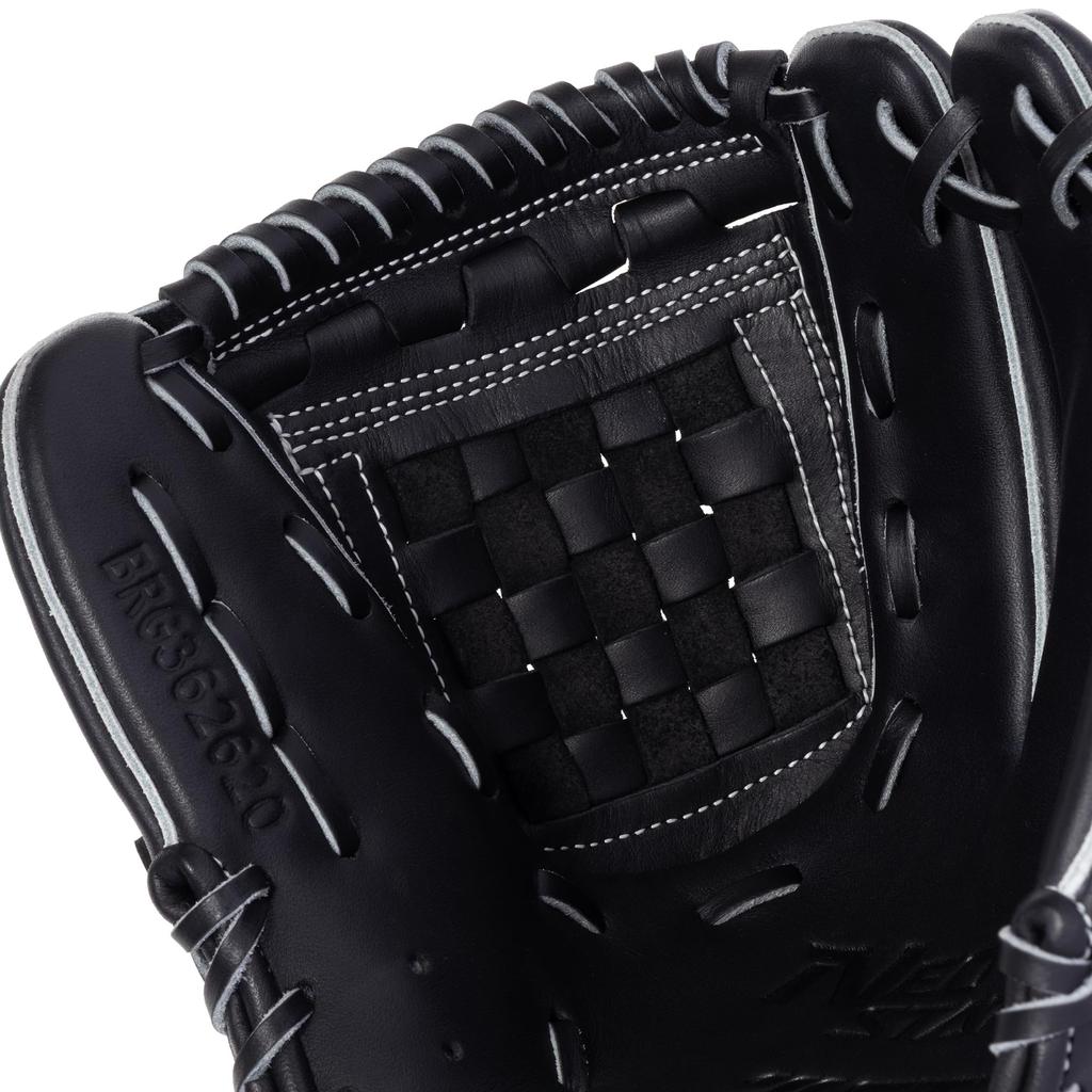 ZETT Neo Status Rękawica do Softballu Sosuke Genda Rozmiar Gracza 4, Typ, Wszechstronna, Praworęczna, Czarna, (BRG362620)