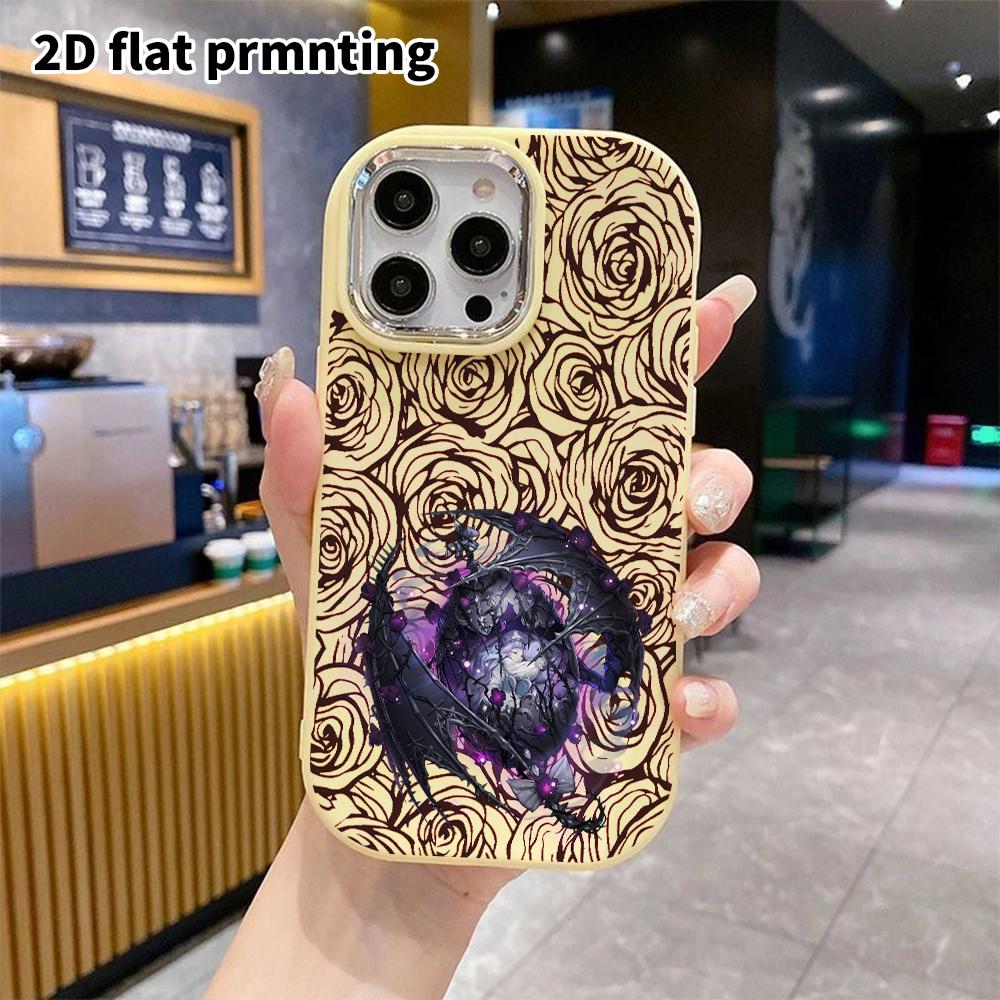 Phone case: 2D flat design suitable for iPhone 18 17 16 15 14 13 Pro protective case, couple style, sleeping girl, Christmas and Halloween gifts