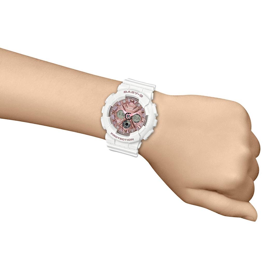Relógio CASIO Feminino Modelo Internacional Baby-G BA-130-7A1 [Item]