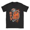 Pochita Poster T Shirt Chainsaw Man Graphic Oversized T-shirt Couple Aesthetic Clothes Trendy Tshirt Short Sleeve Retro Clothing