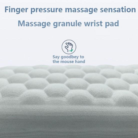 Memory Foam Mouse Pad with Keyboard Wrist Rest Support