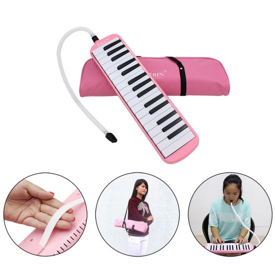 32 Key ABS Melodica Harmonica Children Students Adult Musical Instrument Gift