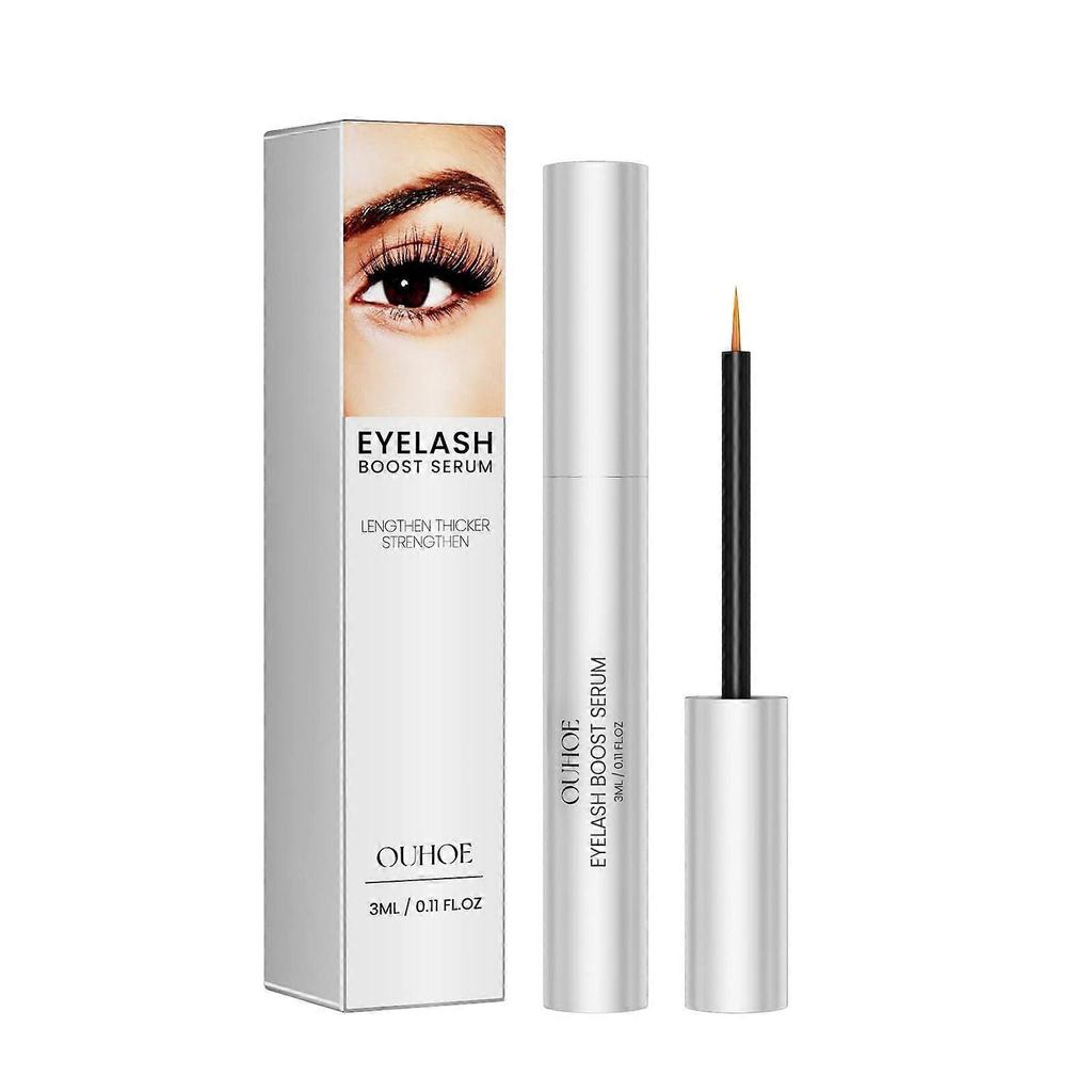 Ouhoe Mascara - Deep Black, Beautiful And Gentle, Smudge-Resistant, Volumizing, Lengthening, Naturally Curved