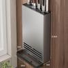 MDNG Wall-Mounted Kitchen Utensil Holder with Knife Block
