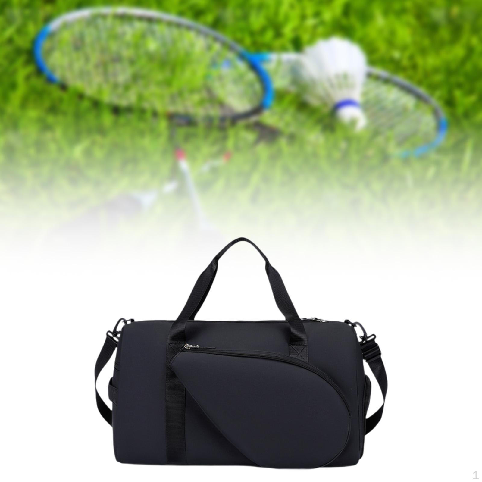 

Многоцелевая сумка для переноски ракеток для пиклбола и бадминтона чёрный