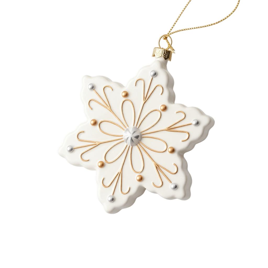 Christmas Hanging Ornaments, Creative Wreath and Snowflake Decorations for Christmas Tree and Holiday Scene