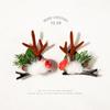 Christmas Reindeer Antler Plush Hair Clips - Festive Cartoon Headwear Accessory