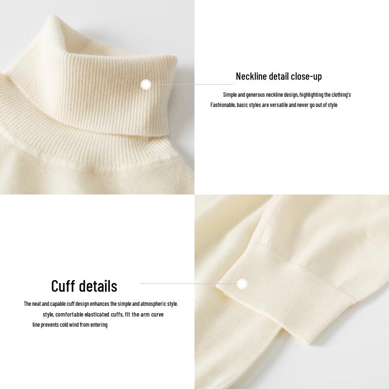 Hengyuanxiang 120-Count Thin Wool Women's Sweater