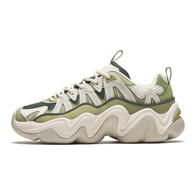 Trendy Fashion Slip Resistant Durable Low Top Dad Shoes Women Sneaker Green 122448858-2