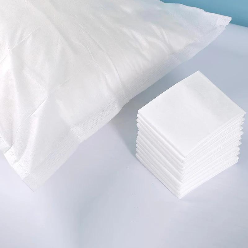 20 Pcs Disposable Pillow Case Thicker Soft Summer Portable Travelling Household Hotel Antibacterial Anti-Mite Breathable Cozy
