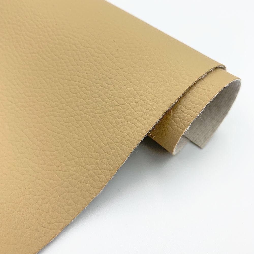 Litchi Faux PU Leathere Fabric Sewing Clothing Bow Bag Sofa Car DIY Earring Making Craft Material Waterproof 50*60cm Big Size