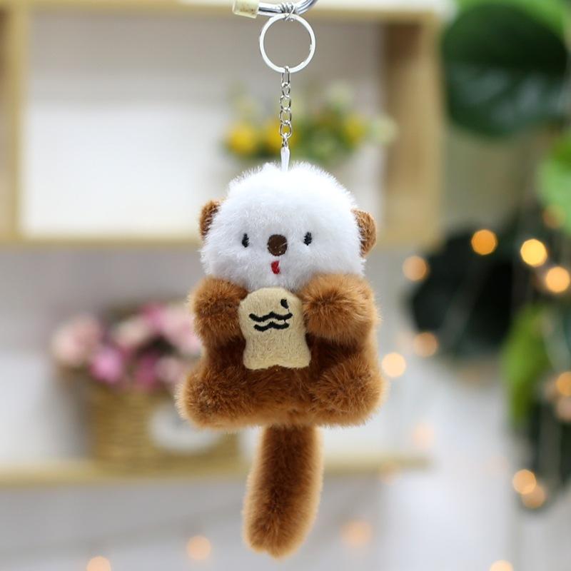 

Плюшевые игрушки, Маленькие подвески, Куклы выдры, Милые, Ленивые мешки, Подвеска-брелок, Куклы 11cm