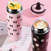 Large Capacity Straw Thermal Cup Leak-proof Car Water Cups Durable Coffee Mug  Travel