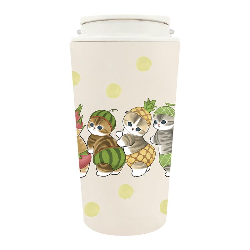 Mofusand Cat Stainless Steel Insulated Travel Mug, 360ml Standard