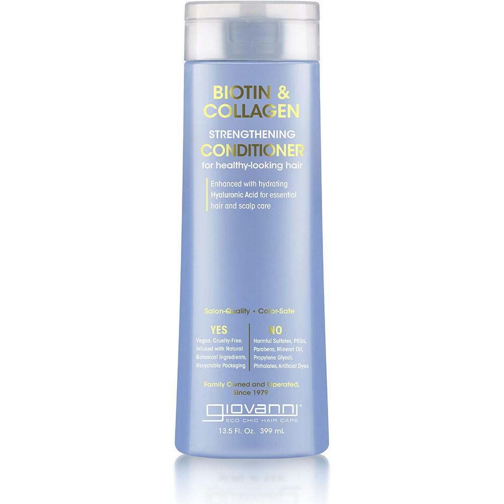 

Укрепляющий кондиционер Giovanni Biotin & Collagen, 1 x 399 мл