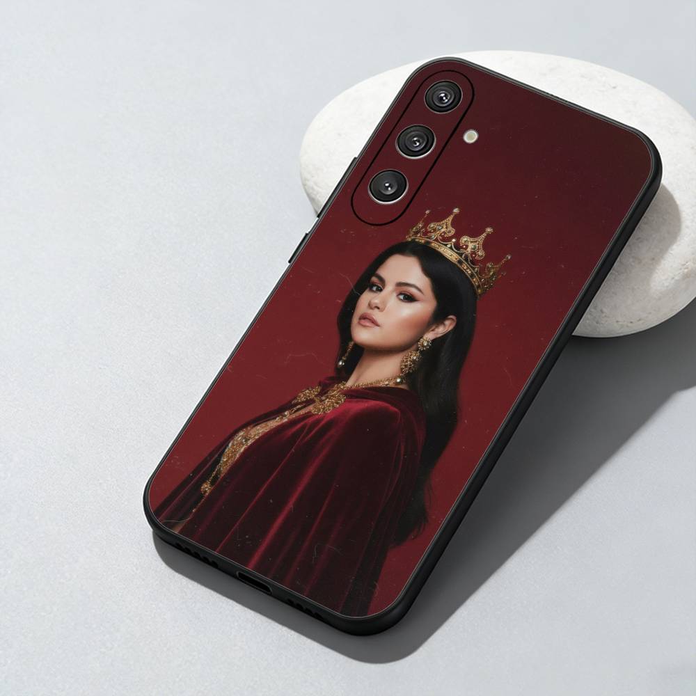 

Sweet Beauty S-Selena G-Gomez Phone Case For Samsung Galaxy A73,A72,A71,A70,A52,A51 Others Soft Black Cover Samsung a70