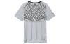 Nike T Shirts Men's Gray Crew Neck Moderate Straight Fit DQ4779-014