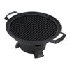 Tabletop Portable Grill Portable Die Cast Aluminum Hibachi Grill with Nonstick Baking Pan for Outdoor Picnic Camping