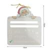 Christmas Hanging Pendant Transparent Santa Claus Decor Thick Money Holder Wallet Festive Christmas Tree Decoration New Year