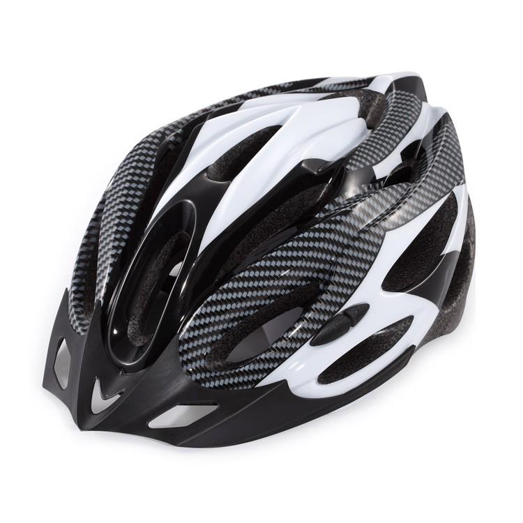 Unisex Bicycle Helmet with Label Attachment Option