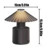 Desk Nightlight Rechargeable Night Light Touch Control Mushroom-Shaped Cute Illumination Figure Waterproof Decoration For
